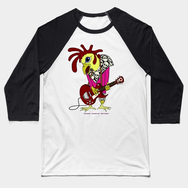 The Rooster Baseball T-Shirt by spiralsaint